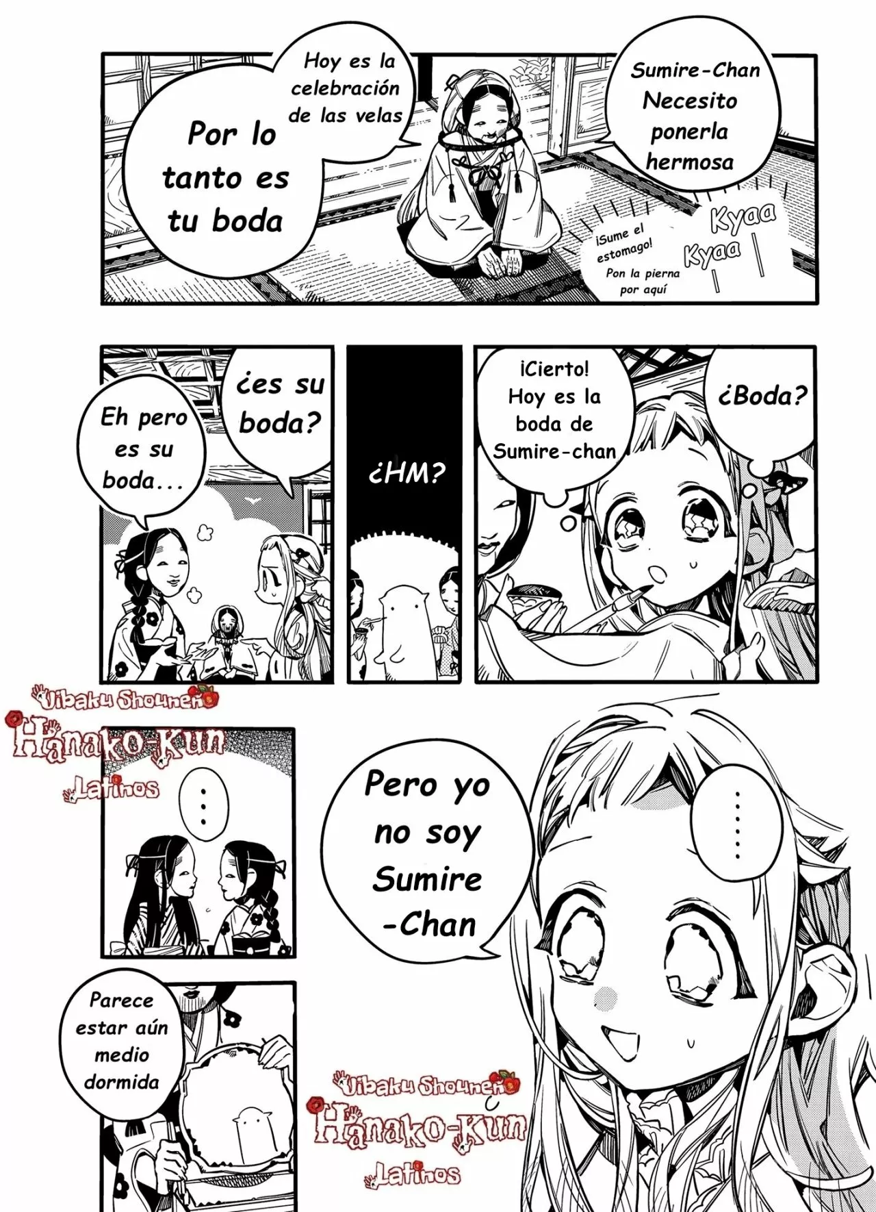 Página 20 — Jibaku Shounen Hanako-kun Capítulo 67