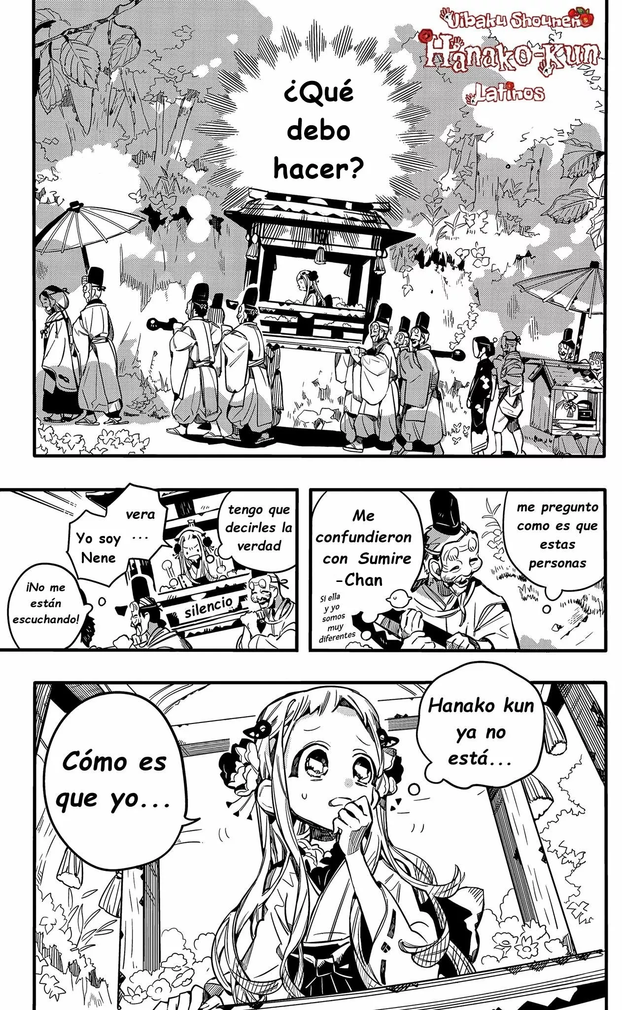 Página 24 — Jibaku Shounen Hanako-kun Capítulo 67