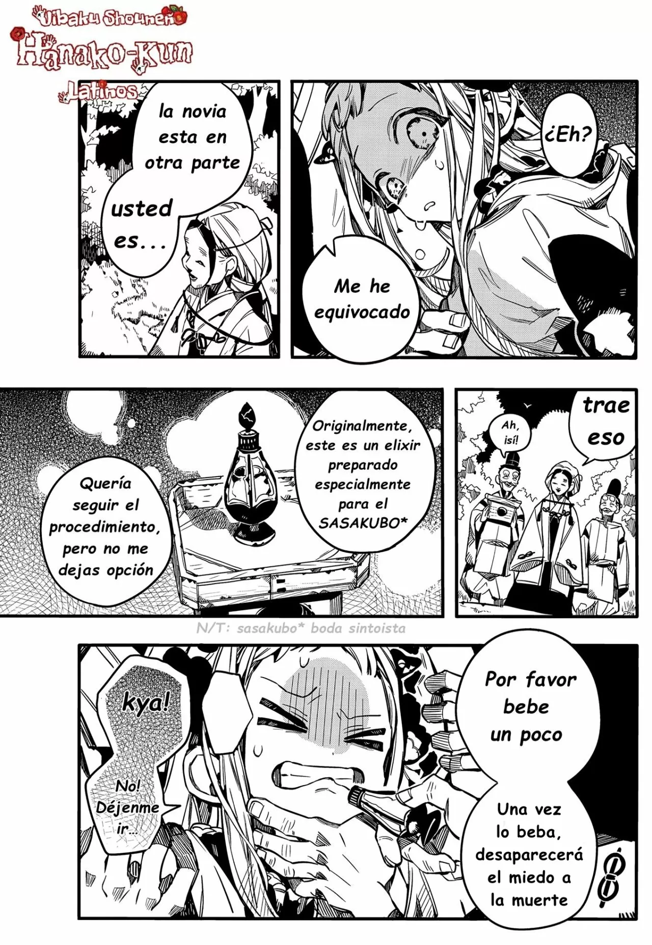 Página 28 — Jibaku Shounen Hanako-kun Capítulo 67