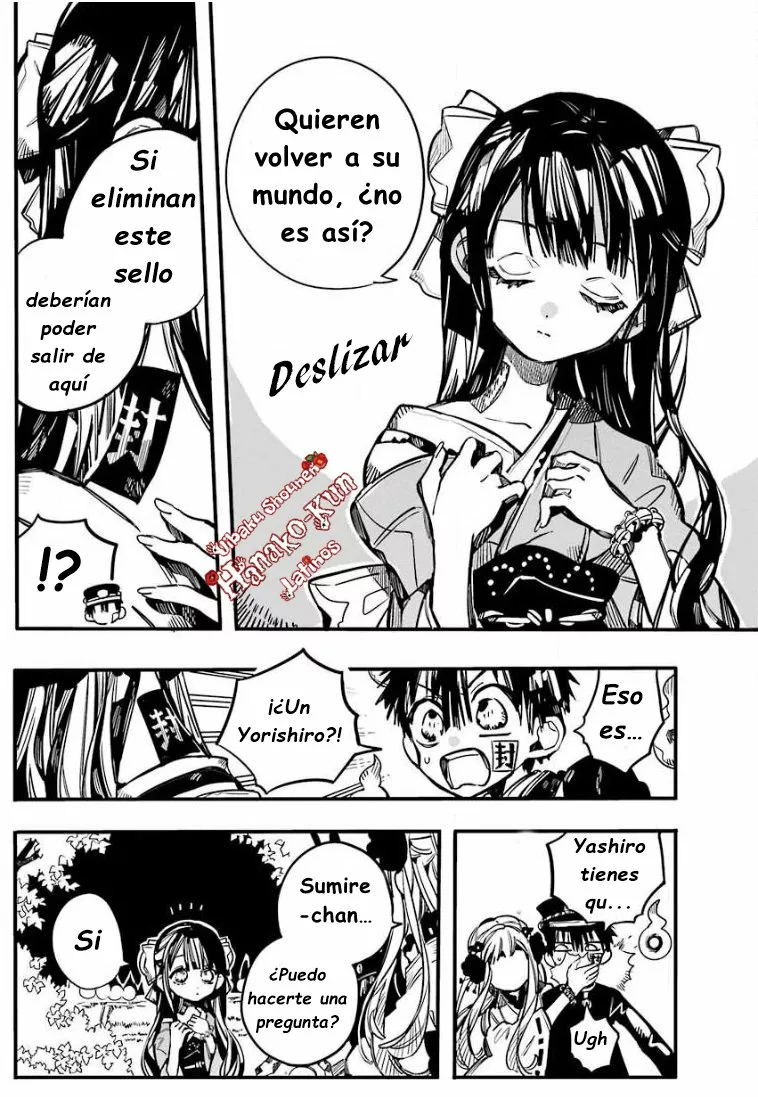 Página 18 — Jibaku Shounen Hanako-kun Capítulo 68