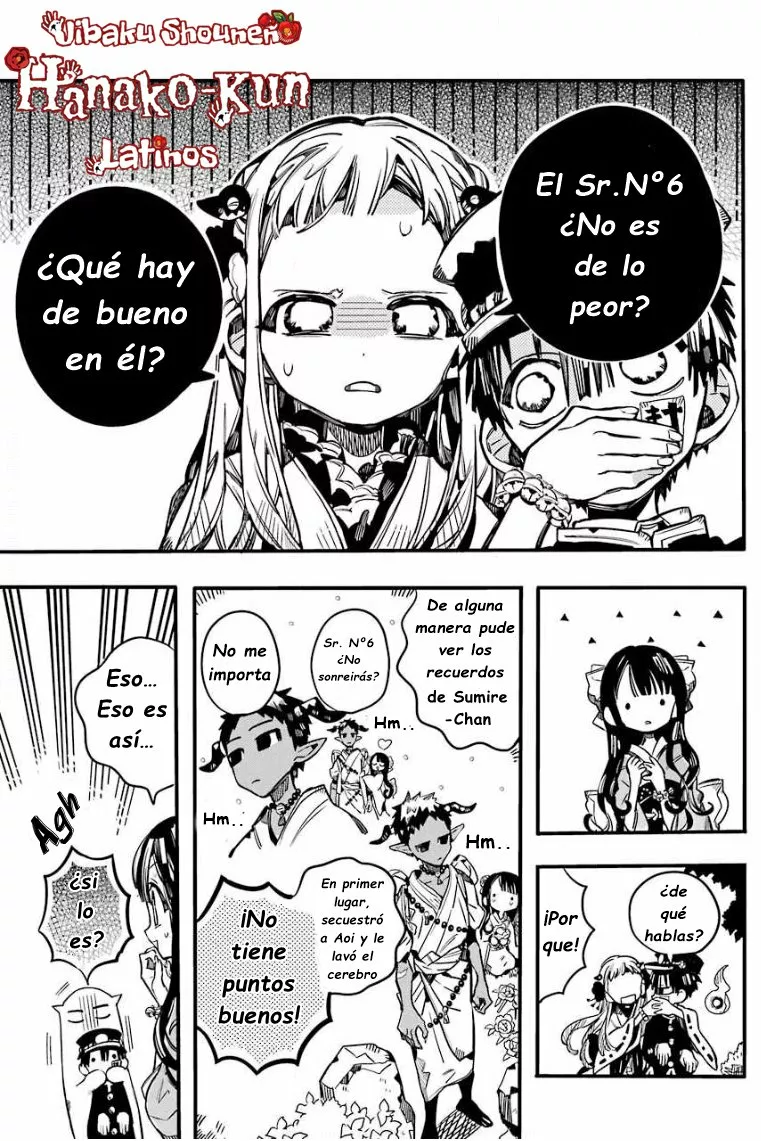 Página 19 — Jibaku Shounen Hanako-kun Capítulo 68