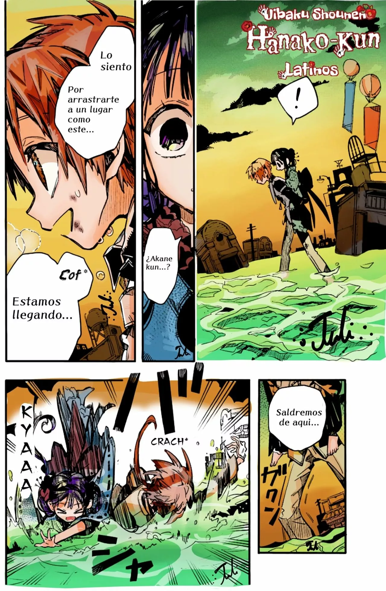 Página 30 — Jibaku Shounen Hanako-kun Capítulo 68