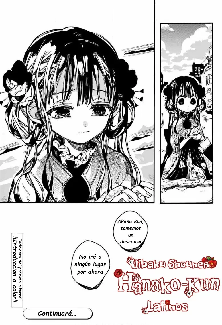 Página 33 — Jibaku Shounen Hanako-kun Capítulo 68