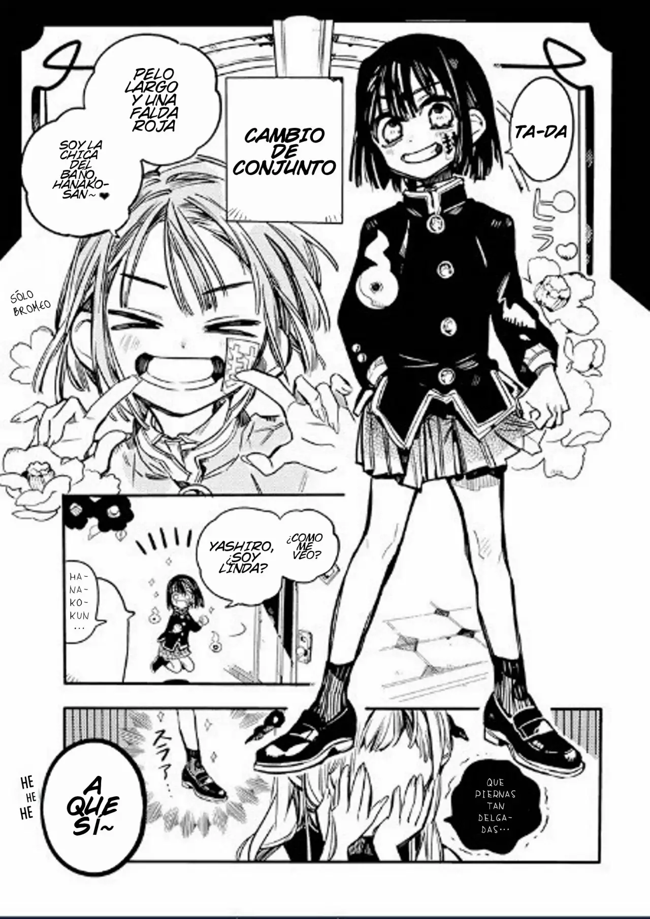 Página 5 — Jibaku Shounen Hanako-kun Capítulo 7.5