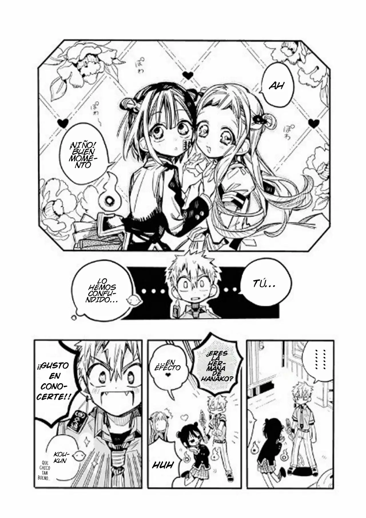 Página 8 — Jibaku Shounen Hanako-kun Capítulo 7.5