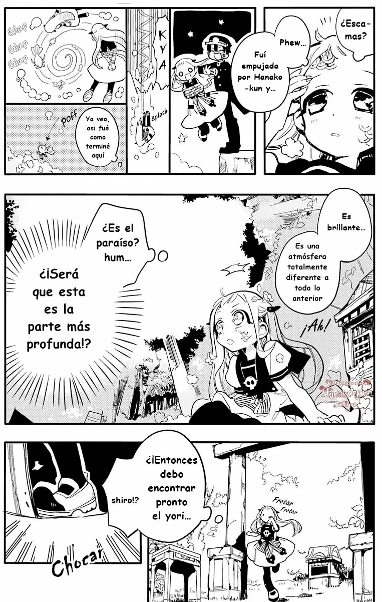 Página 8 — Jibaku Shounen Hanako-kun Capítulo 7