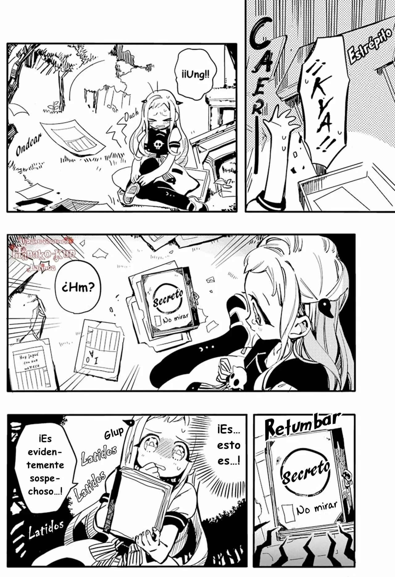 Página 9 — Jibaku Shounen Hanako-kun Capítulo 7