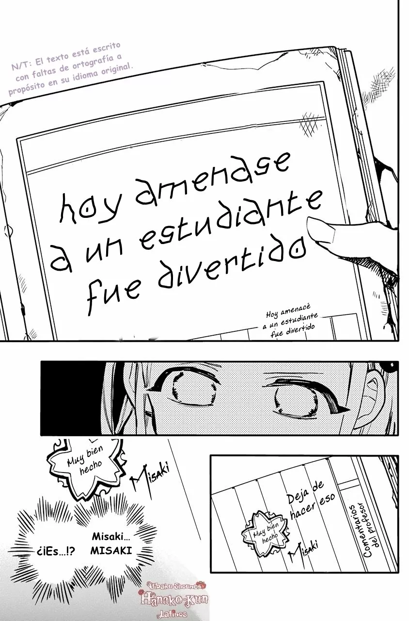 Página 10 — Jibaku Shounen Hanako-kun Capítulo 7