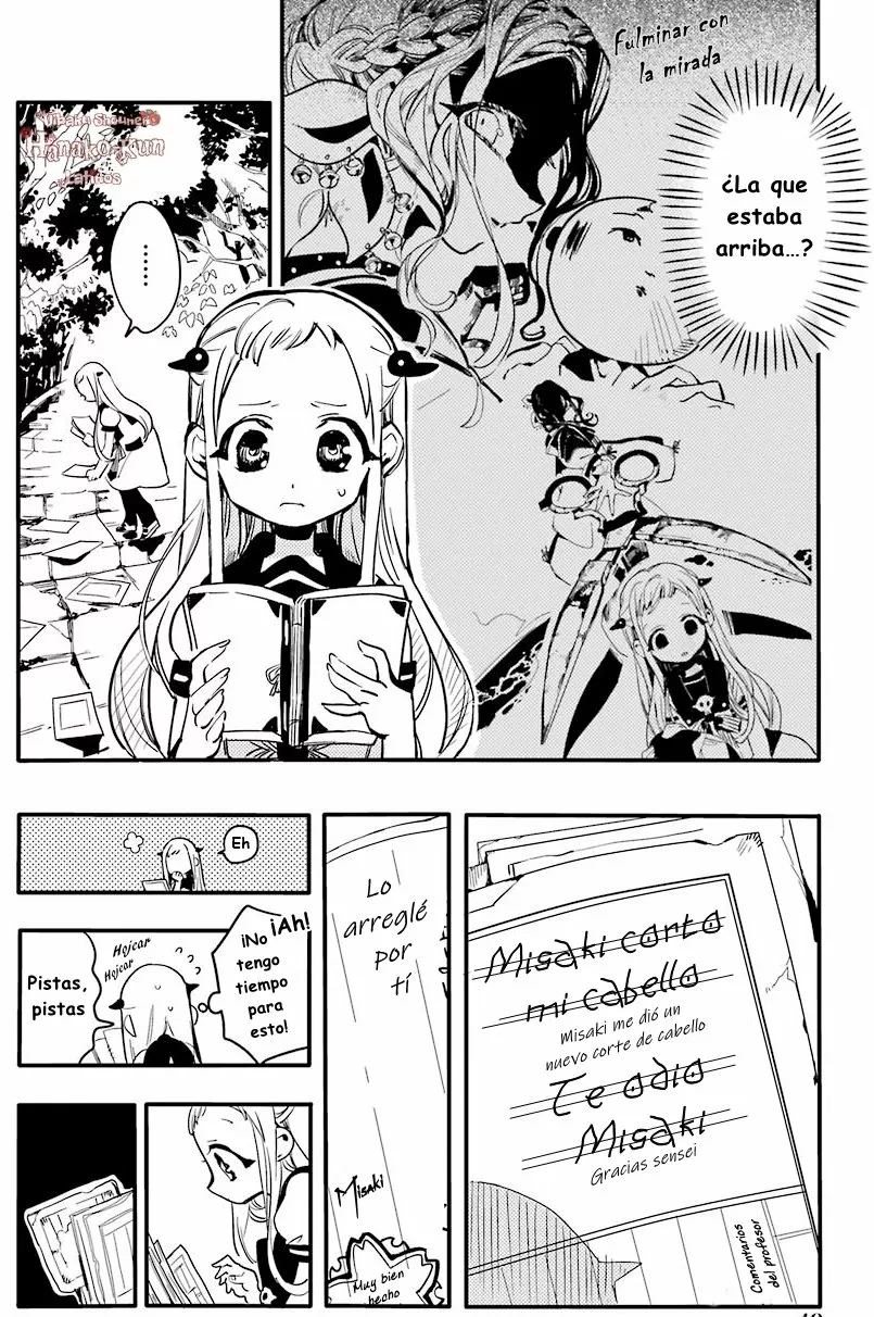 Página 11 — Jibaku Shounen Hanako-kun Capítulo 7