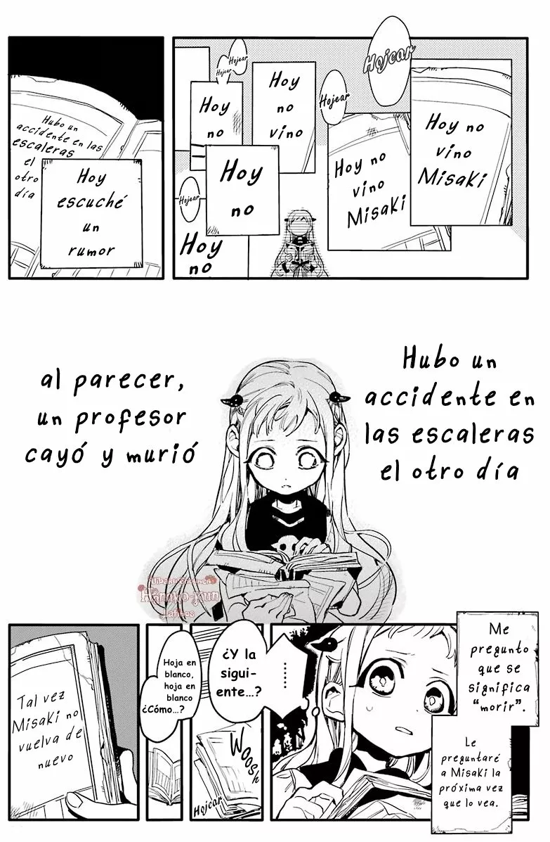 Página 14 — Jibaku Shounen Hanako-kun Capítulo 7