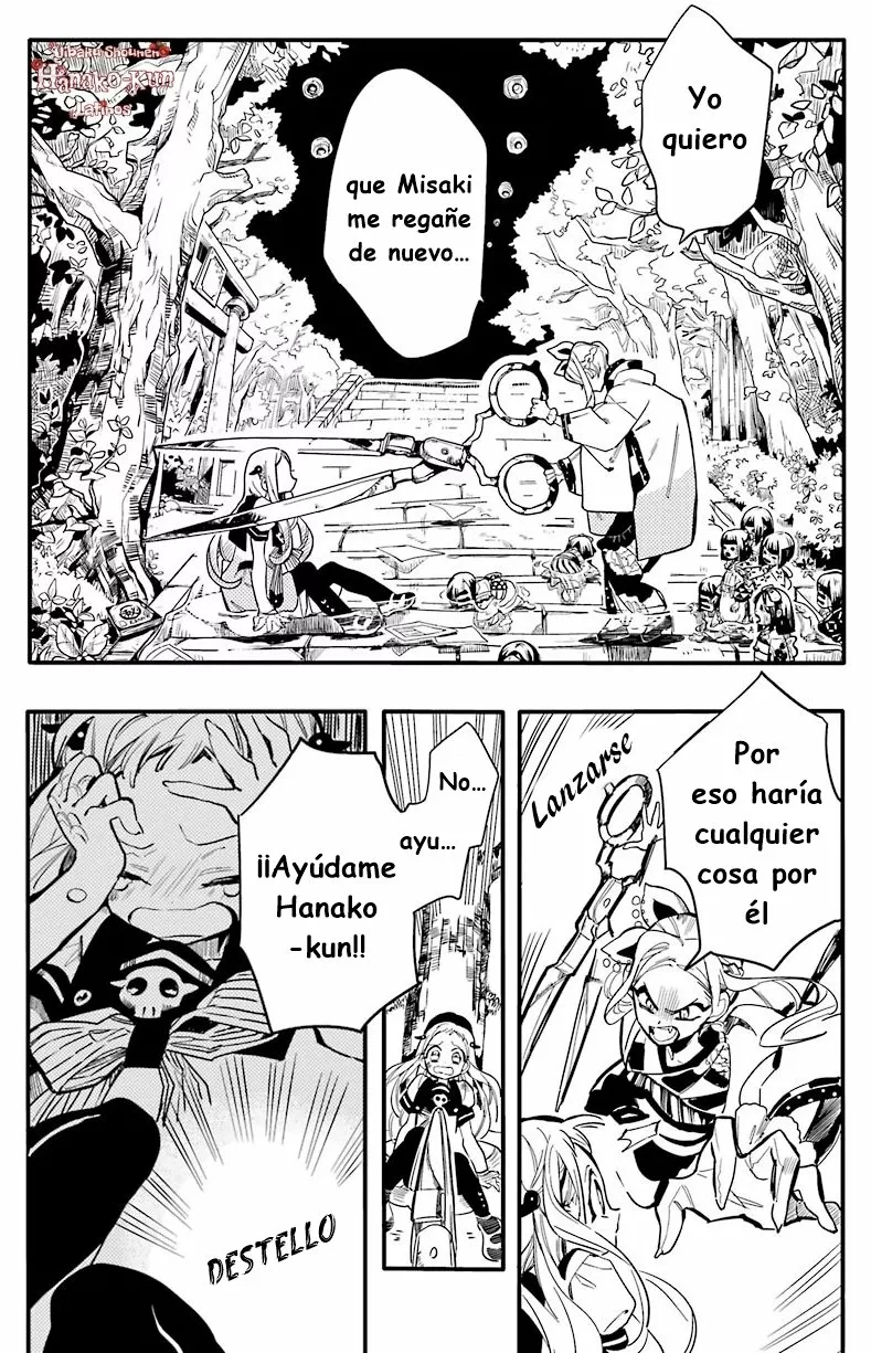 Página 19 — Jibaku Shounen Hanako-kun Capítulo 7
