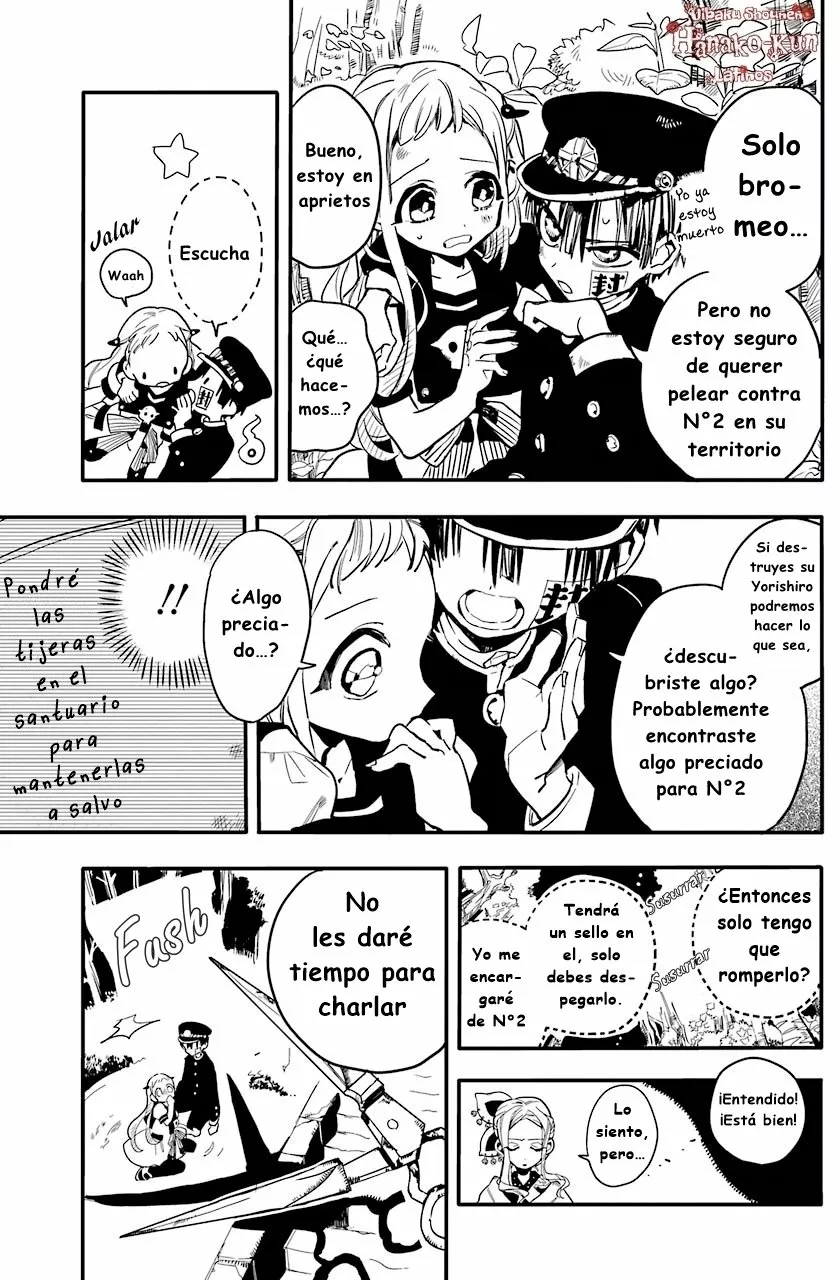 Página 22 — Jibaku Shounen Hanako-kun Capítulo 7