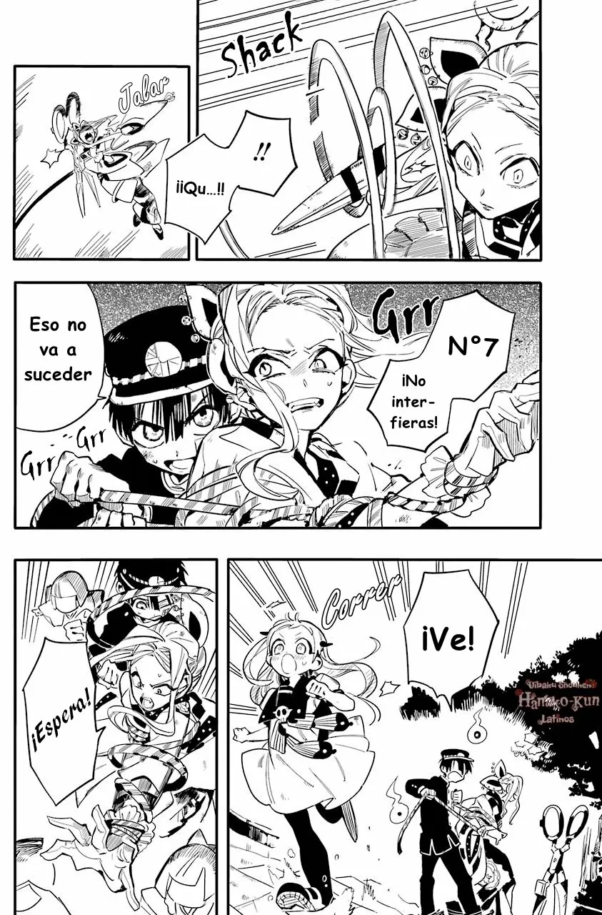 Página 23 — Jibaku Shounen Hanako-kun Capítulo 7
