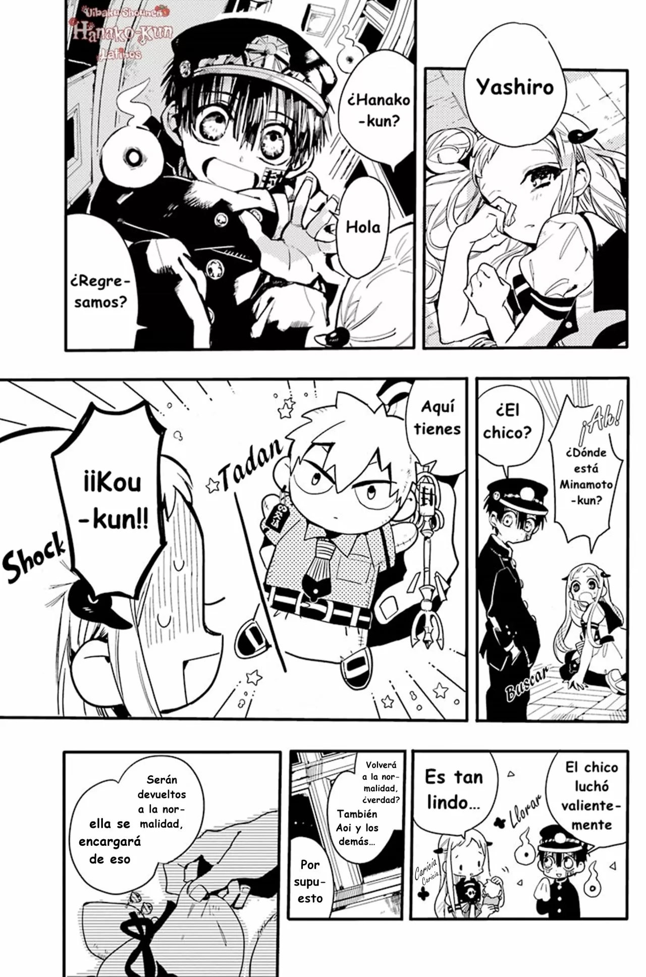 Página 31 — Jibaku Shounen Hanako-kun Capítulo 7