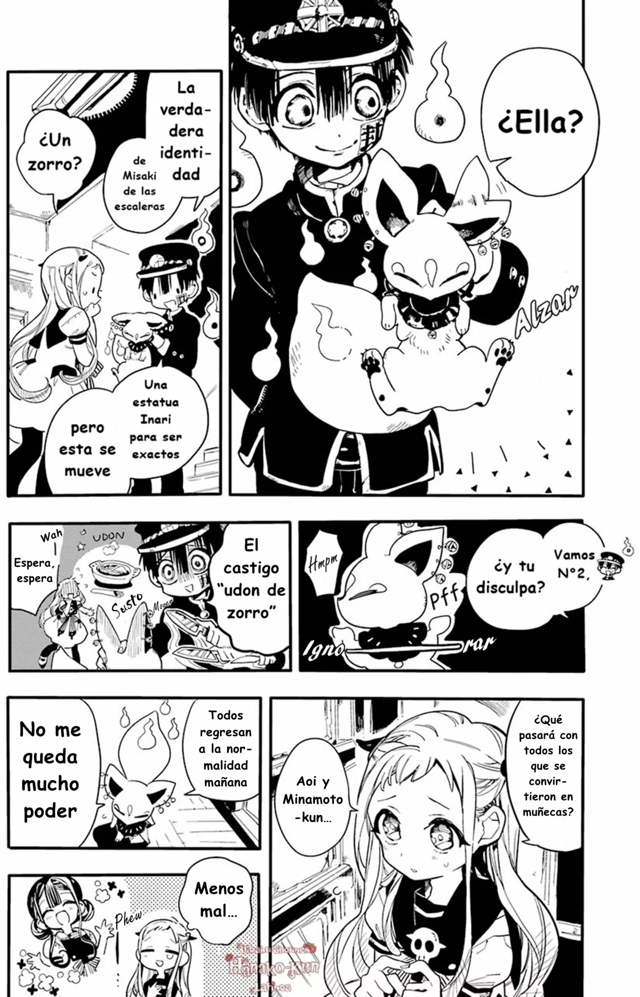 Página 32 — Jibaku Shounen Hanako-kun Capítulo 7