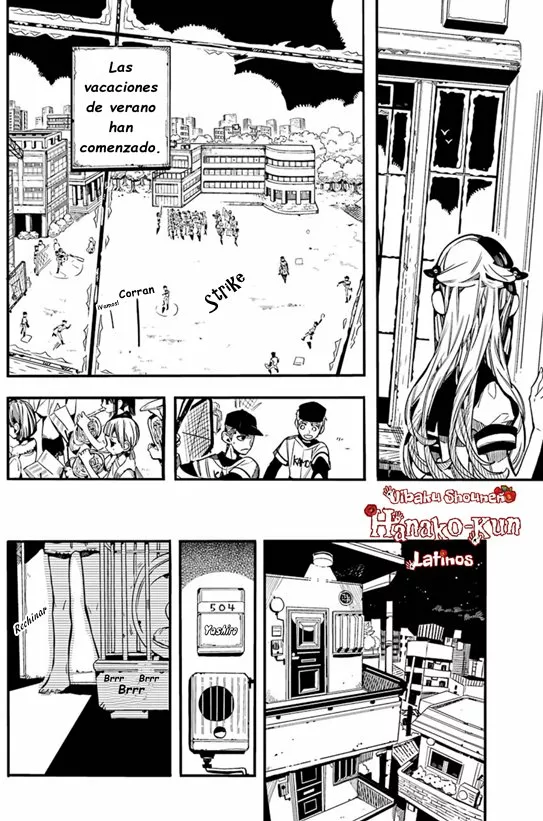 Página 8 — Jibaku Shounen Hanako-kun Capítulo 72