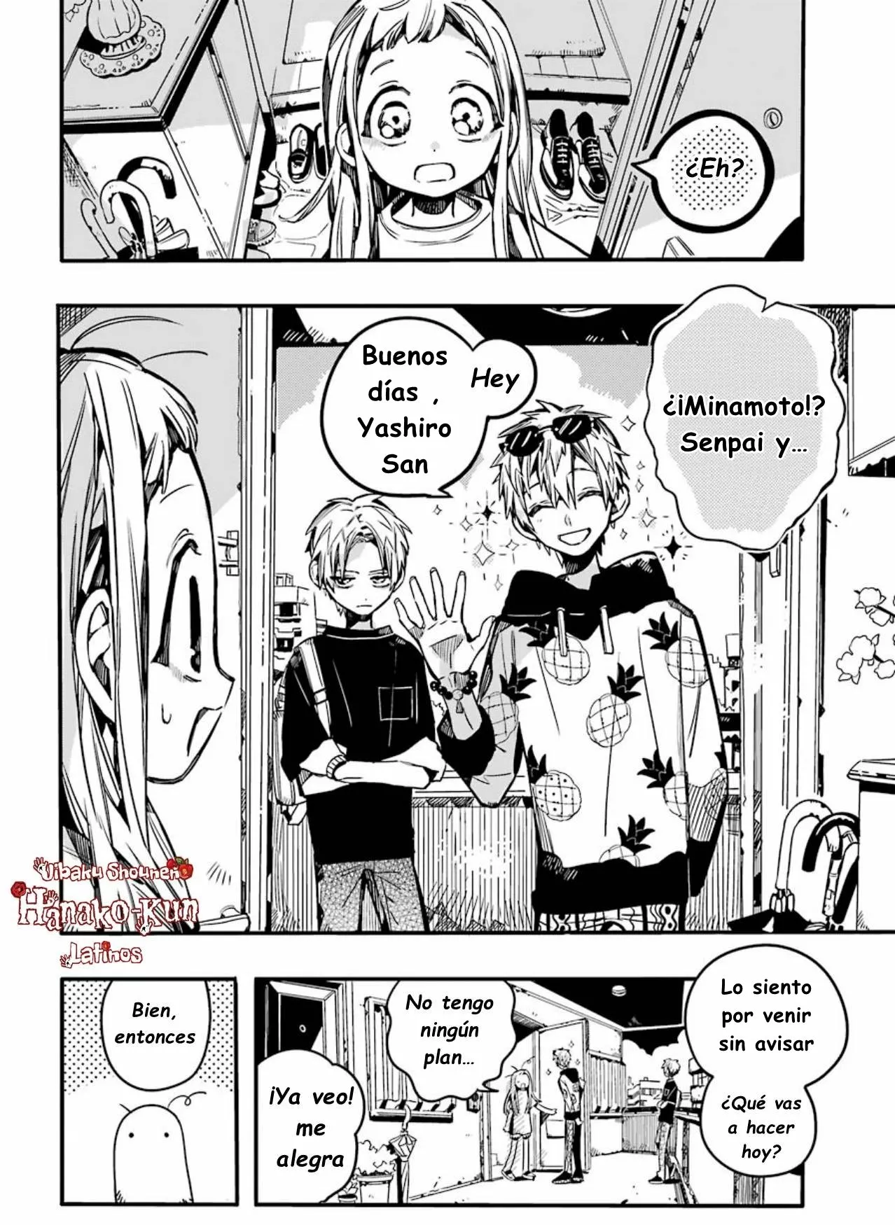 Página 12 — Jibaku Shounen Hanako-kun Capítulo 72