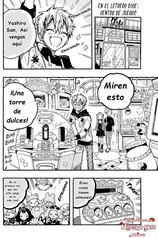 Página 14 — Jibaku Shounen Hanako-kun Capítulo 72
