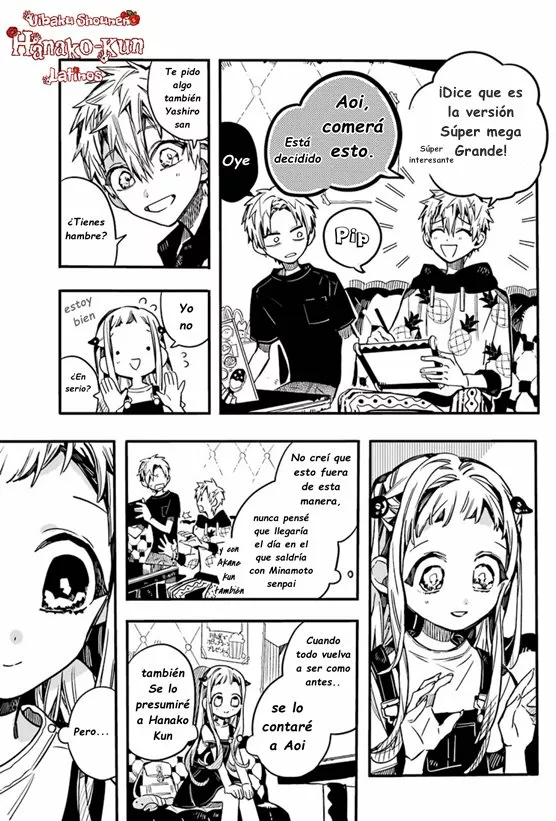 Página 21 — Jibaku Shounen Hanako-kun Capítulo 72