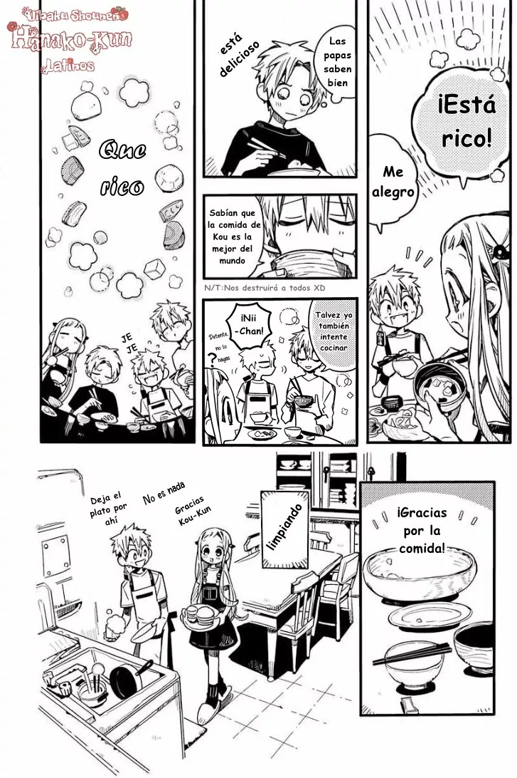 Página 9 — Jibaku Shounen Hanako-kun Capítulo 73