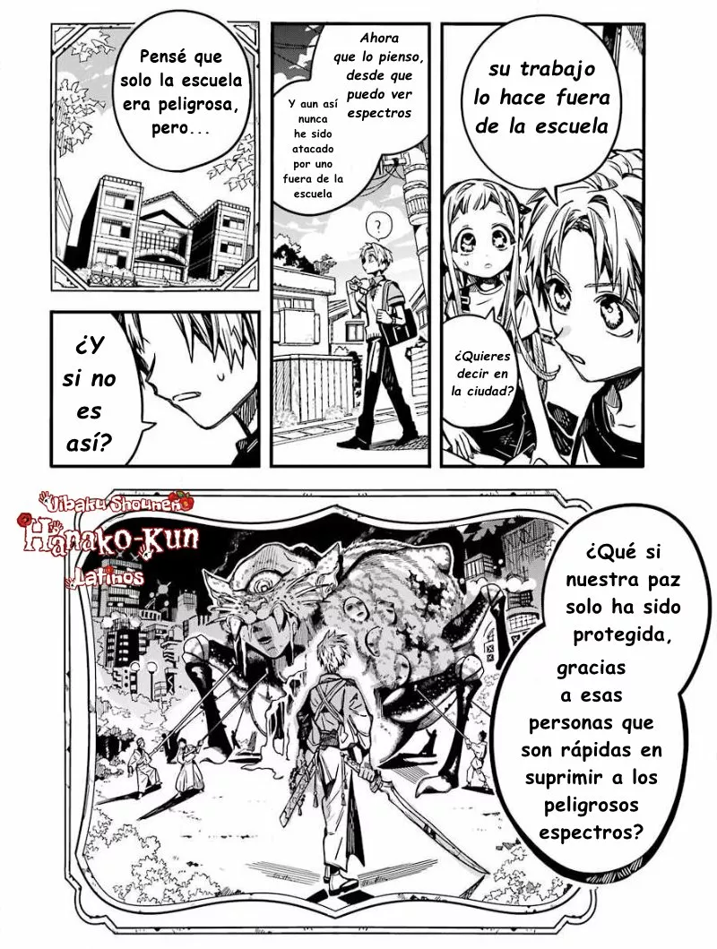 Página 23 — Jibaku Shounen Hanako-kun Capítulo 73