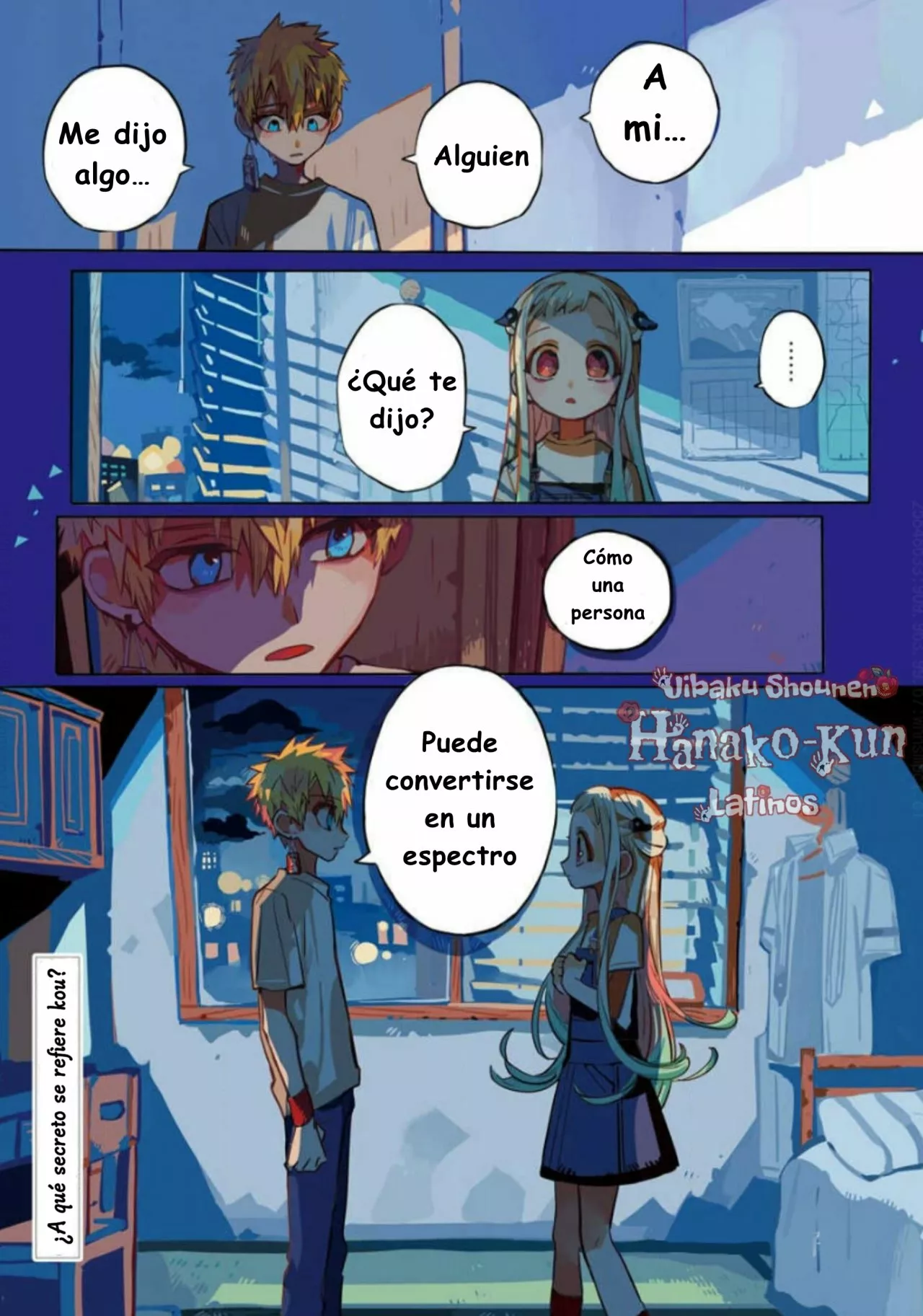 Página 6 — Jibaku Shounen Hanako-kun Capítulo 74