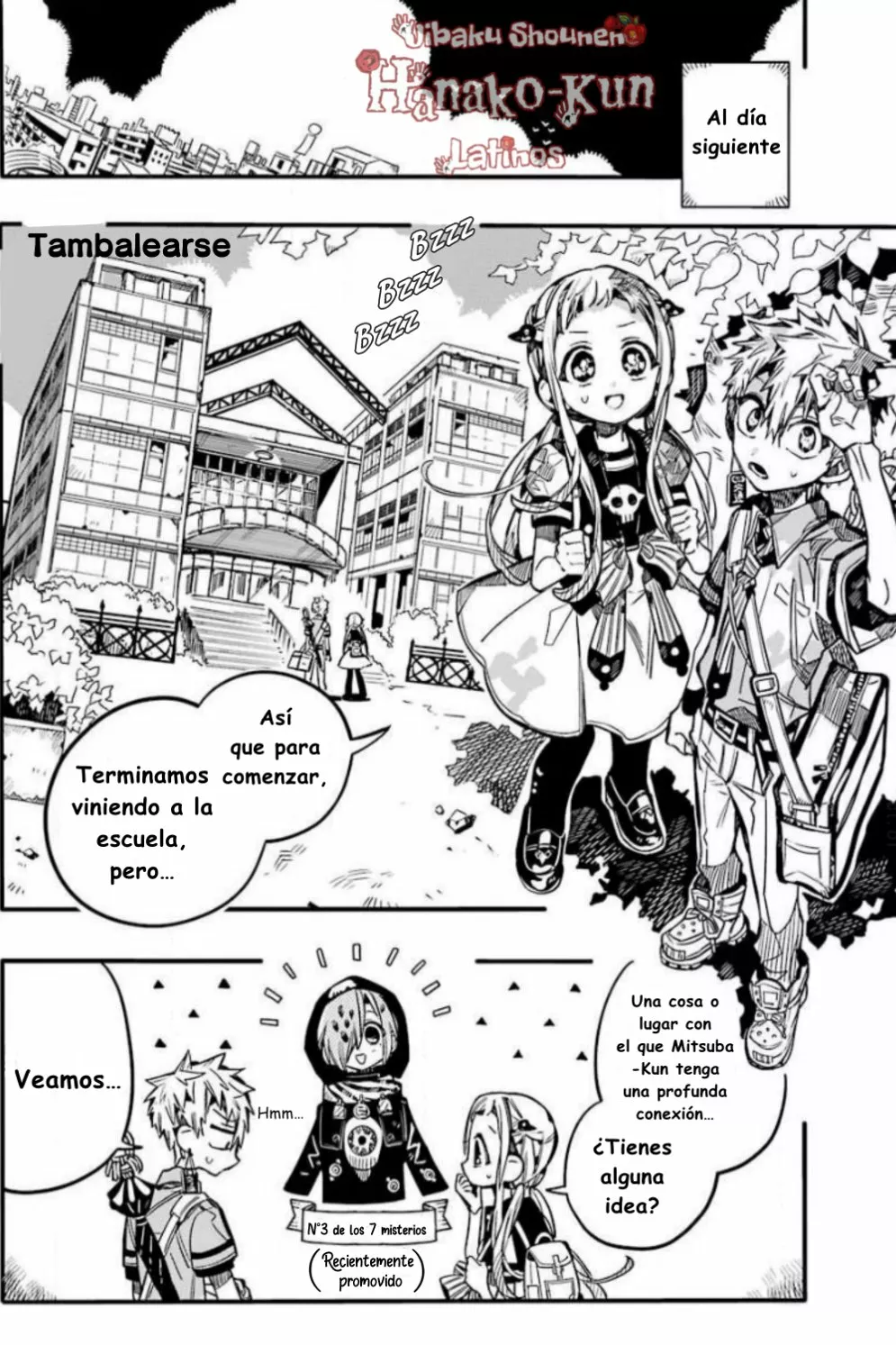 Página 14 — Jibaku Shounen Hanako-kun Capítulo 74