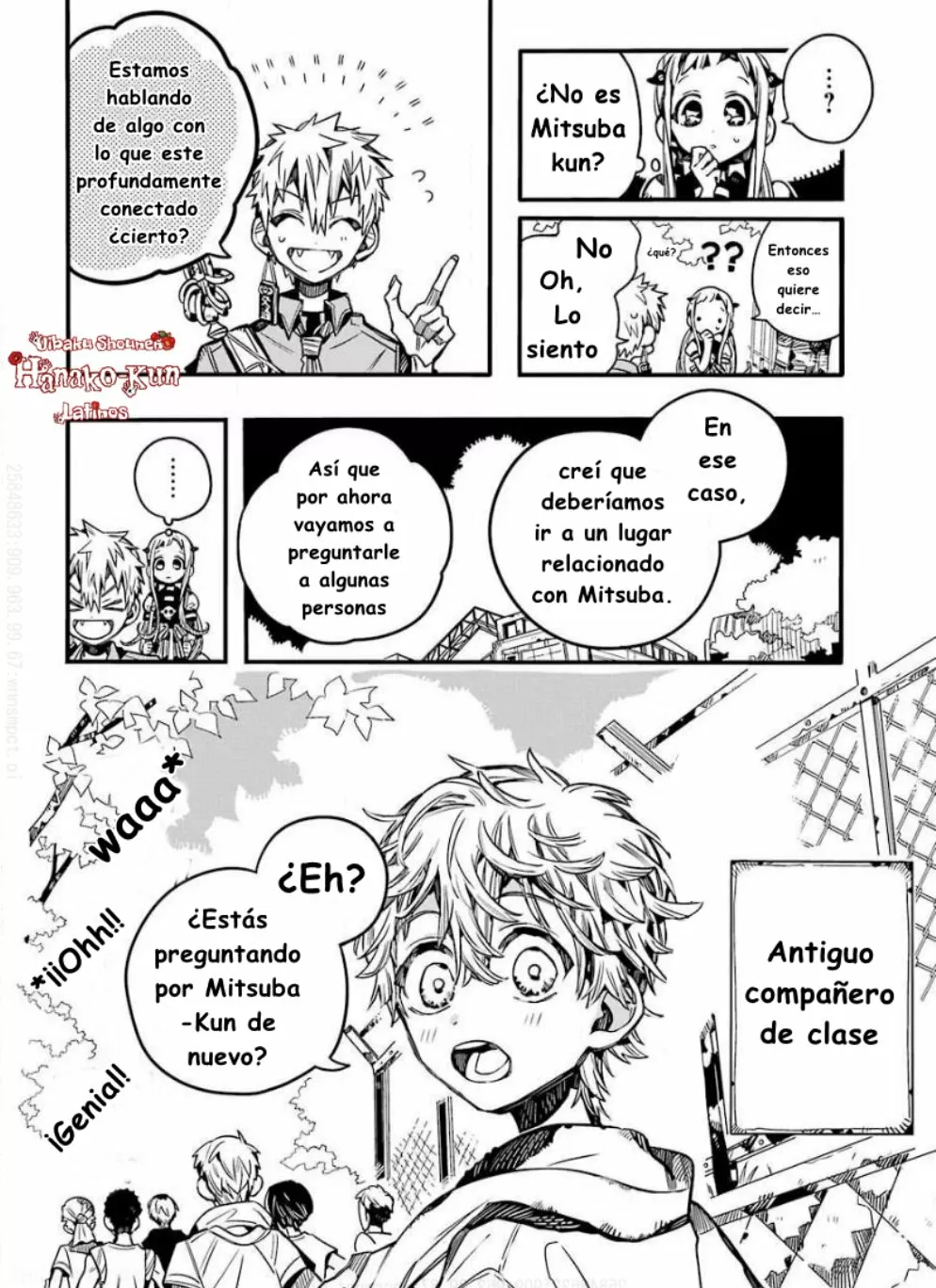 Página 18 — Jibaku Shounen Hanako-kun Capítulo 74