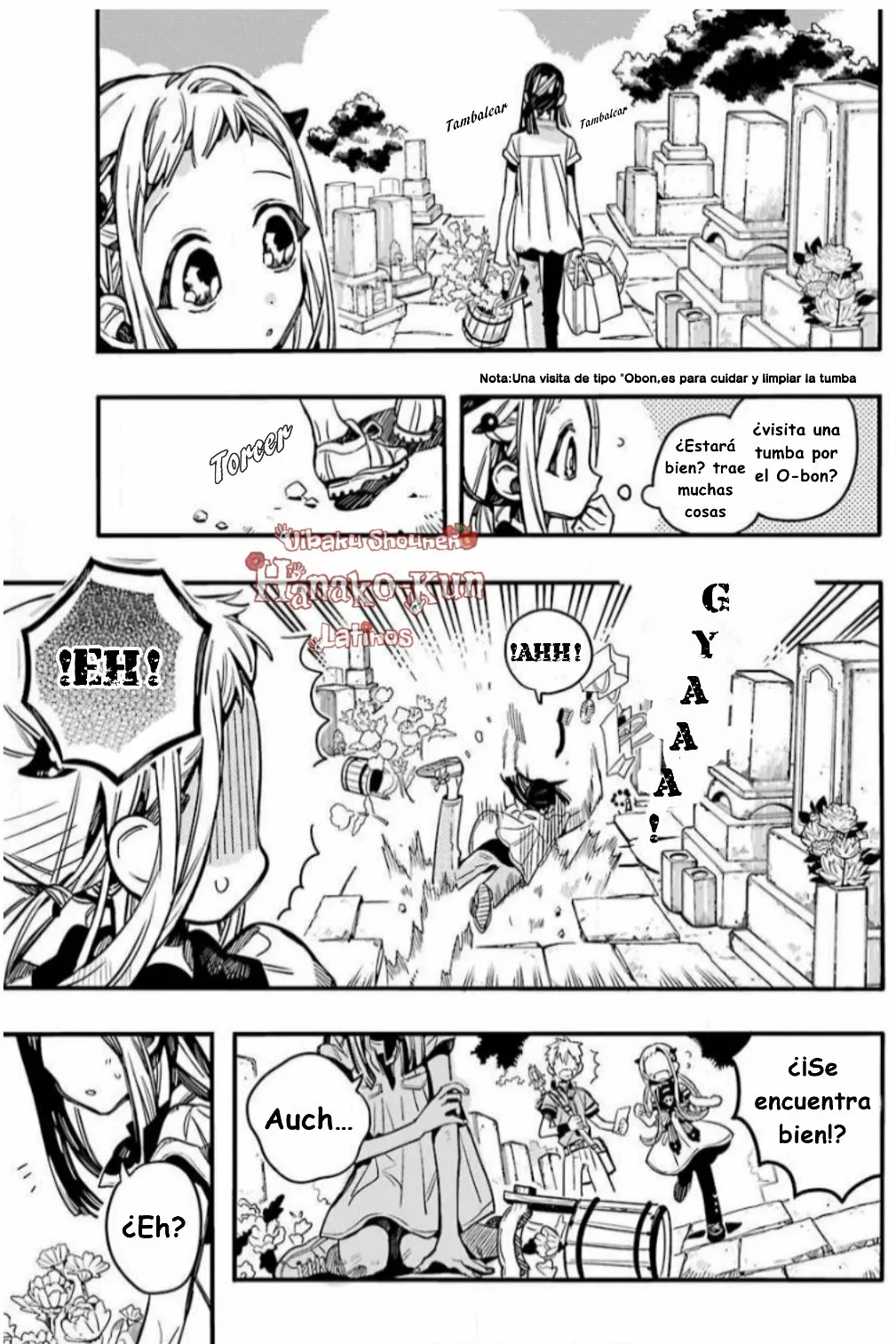 Página 23 — Jibaku Shounen Hanako-kun Capítulo 74