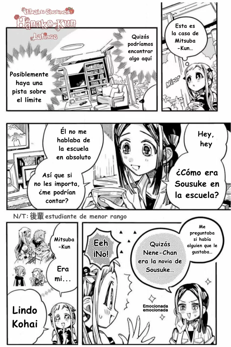 Página 28 — Jibaku Shounen Hanako-kun Capítulo 74
