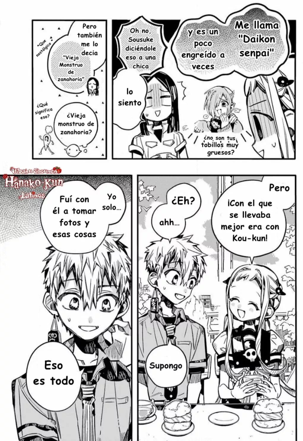 Página 29 — Jibaku Shounen Hanako-kun Capítulo 74