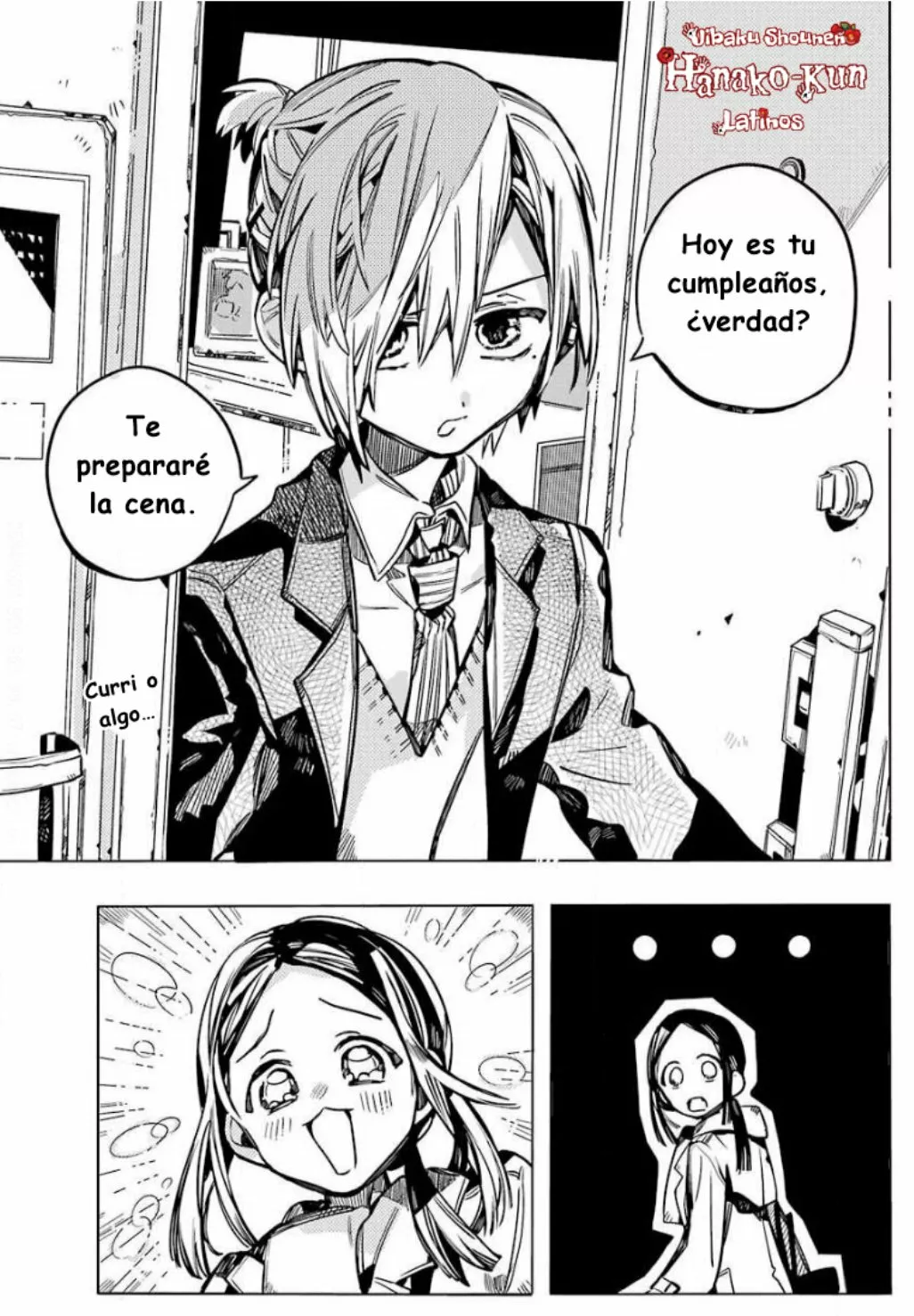 Página 33 — Jibaku Shounen Hanako-kun Capítulo 74