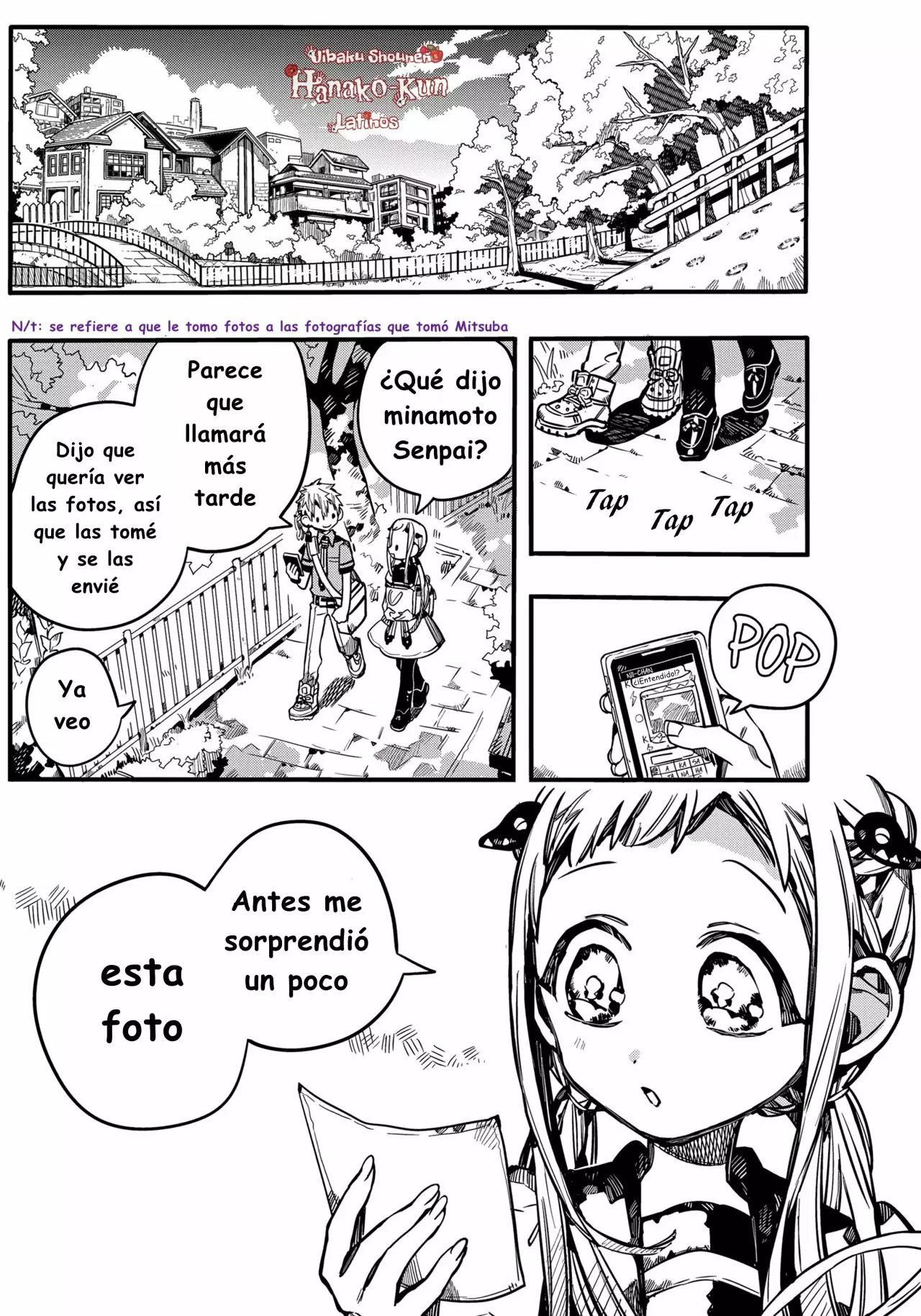 Página 7 — Jibaku Shounen Hanako-kun Capítulo 75