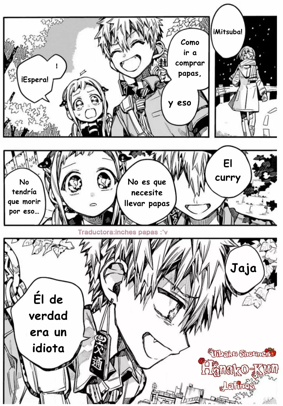 Página 11 — Jibaku Shounen Hanako-kun Capítulo 75