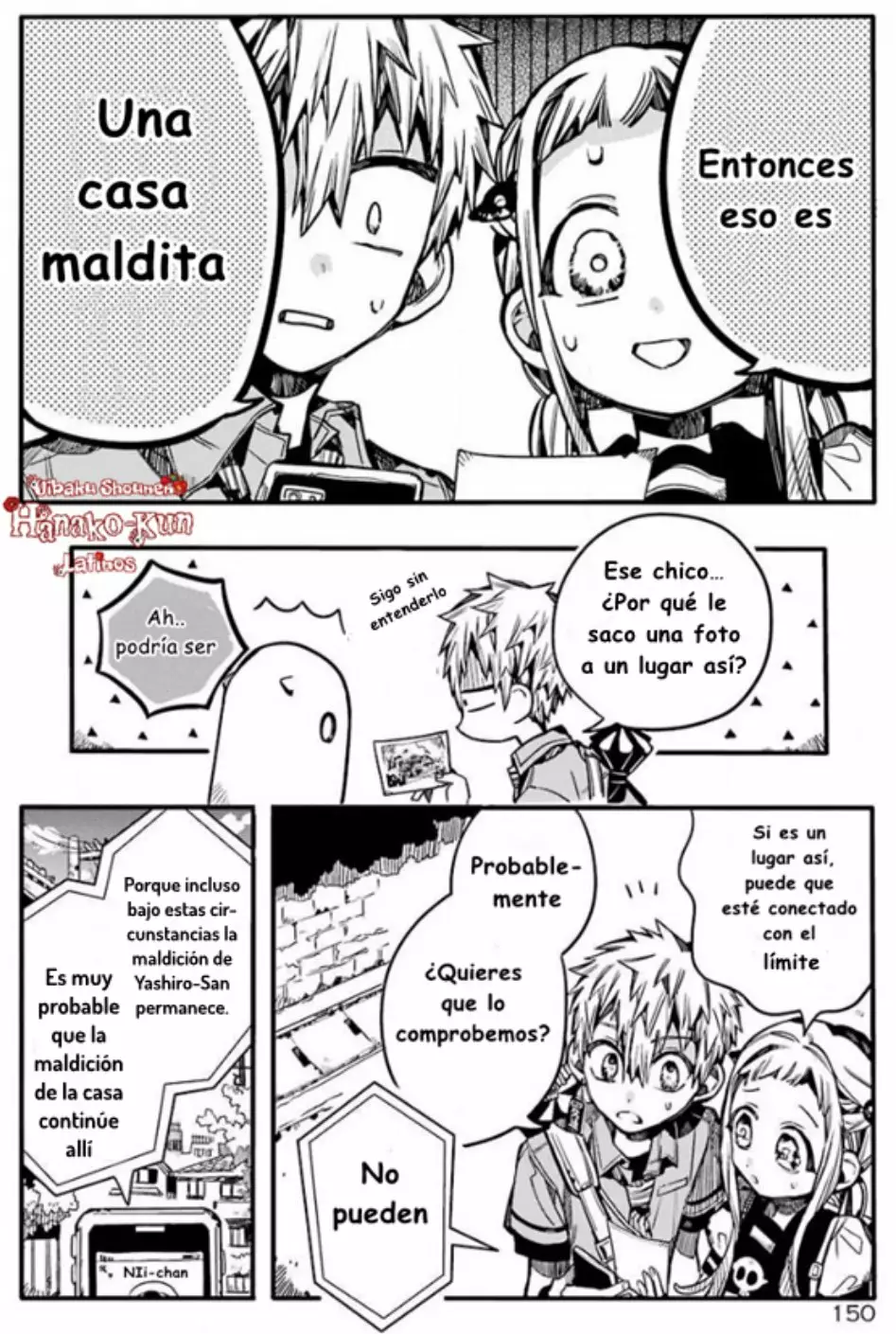 Página 15 — Jibaku Shounen Hanako-kun Capítulo 75
