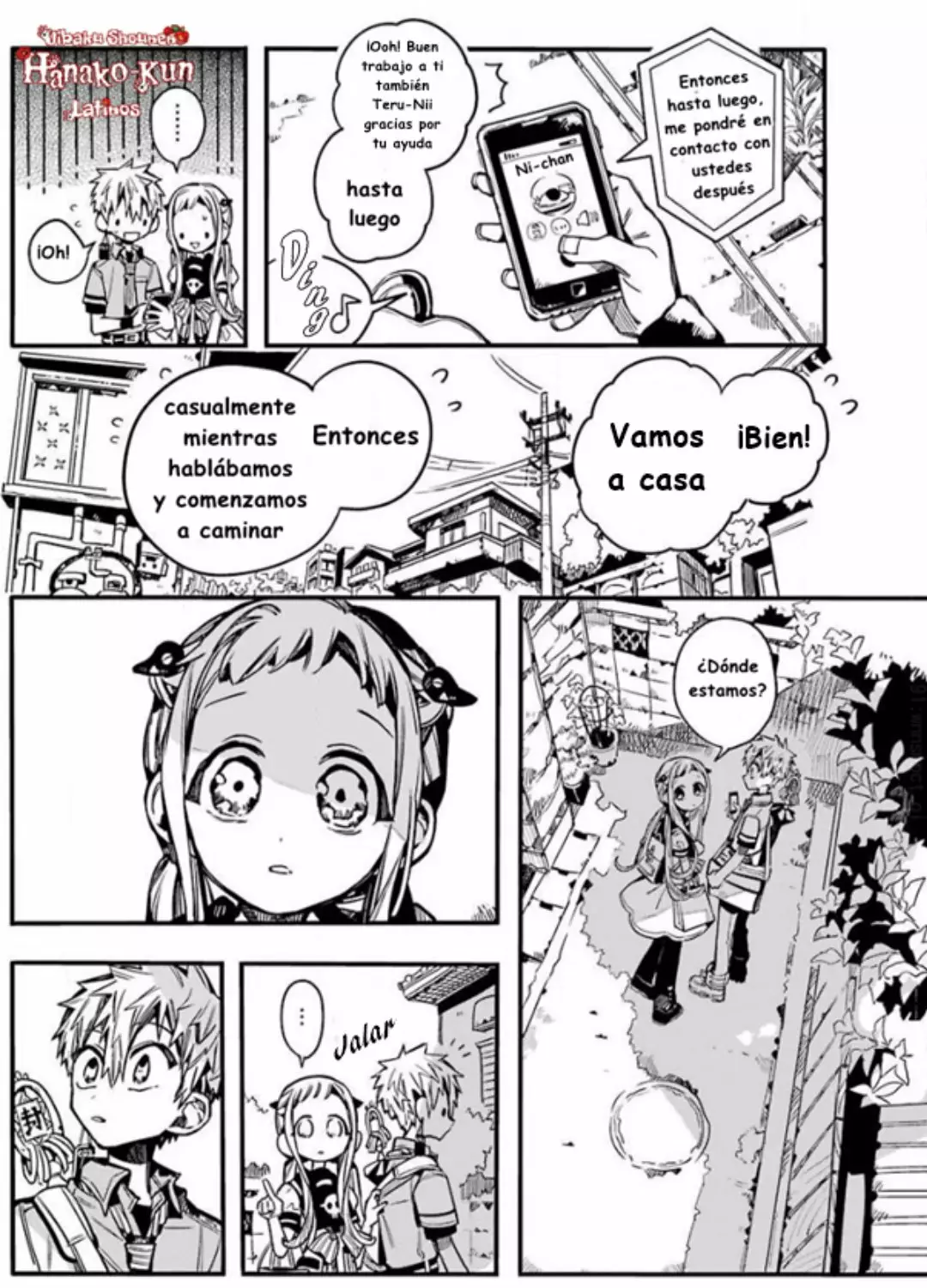 Página 17 — Jibaku Shounen Hanako-kun Capítulo 75