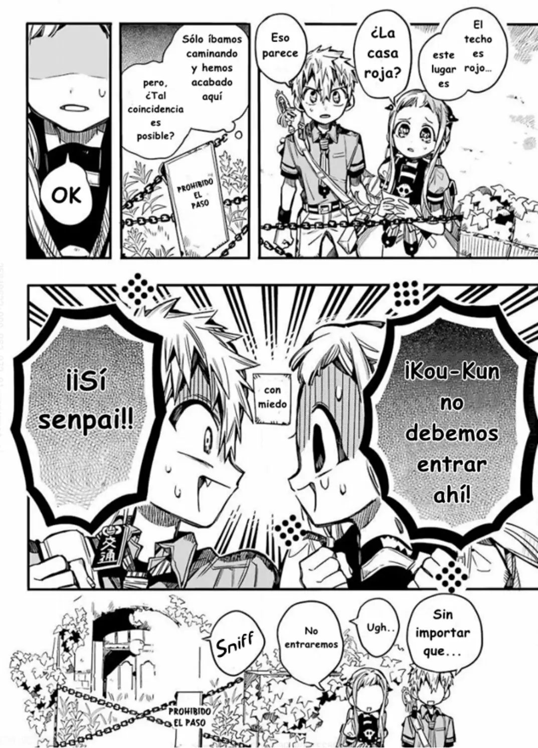 Página 19 — Jibaku Shounen Hanako-kun Capítulo 75