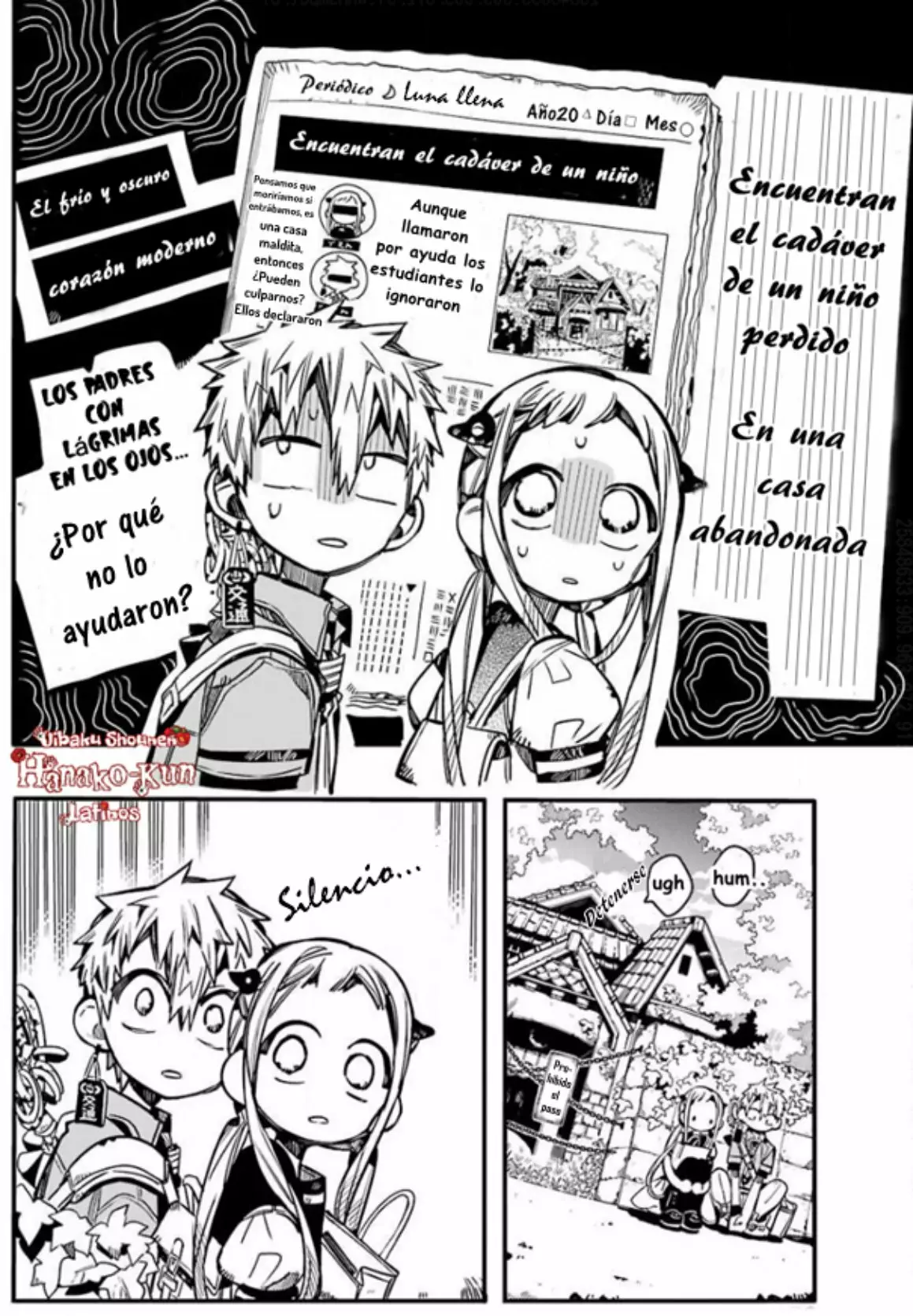 Página 21 — Jibaku Shounen Hanako-kun Capítulo 75