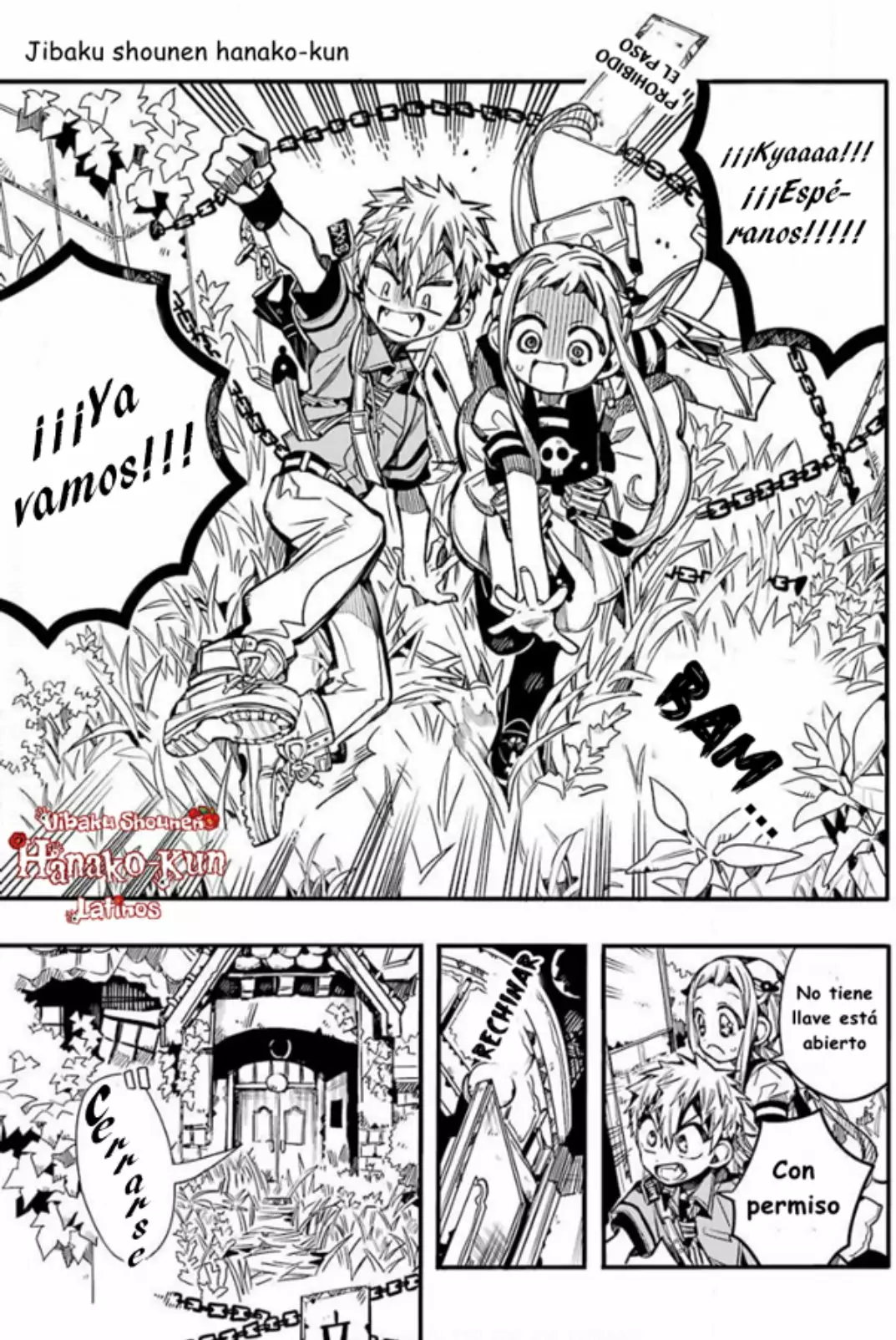 Página 22 — Jibaku Shounen Hanako-kun Capítulo 75
