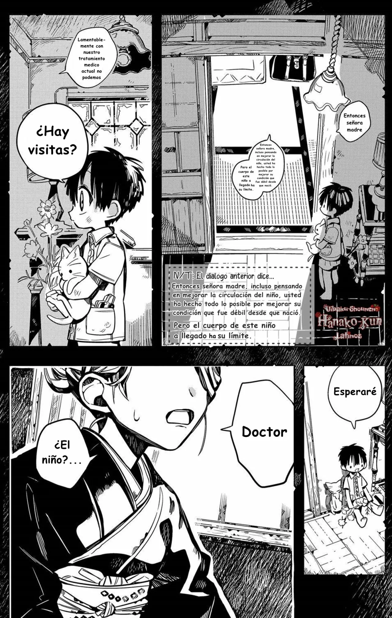 Página 10 — Jibaku Shounen Hanako-kun Capítulo 78