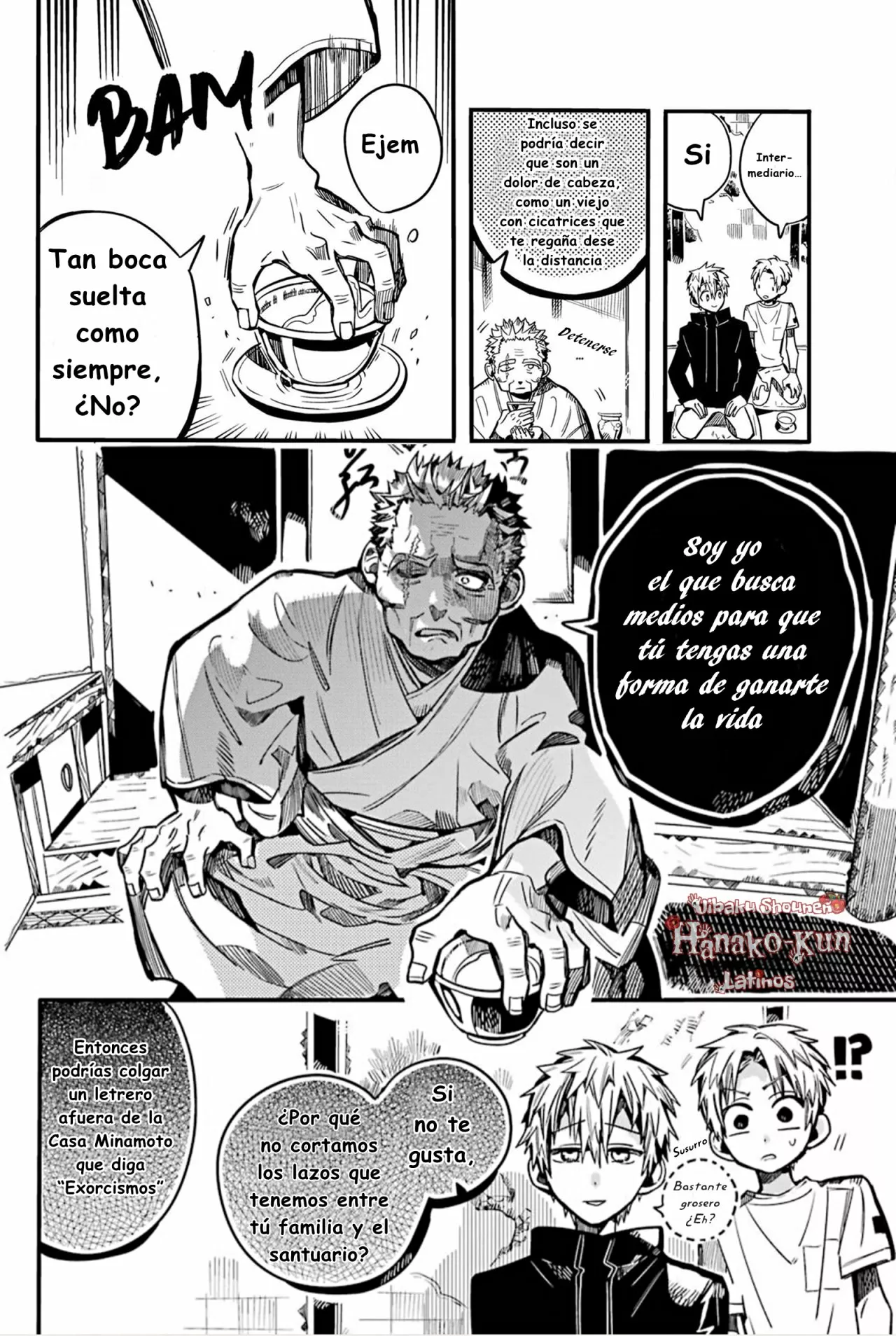 Página 8 — Jibaku Shounen Hanako-kun Capítulo 79