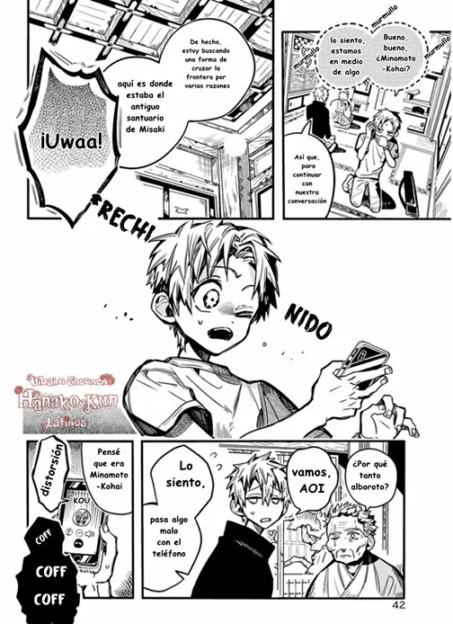 Página 12 — Jibaku Shounen Hanako-kun Capítulo 79