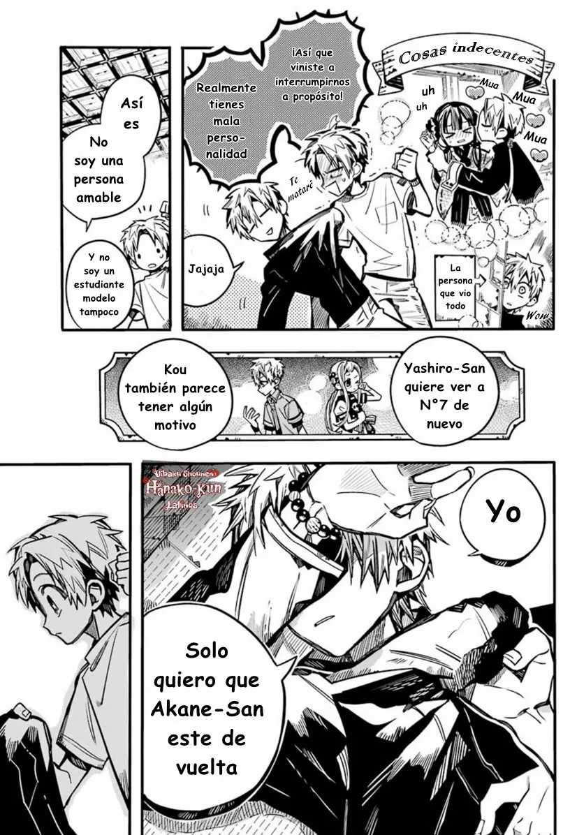 Página 33 — Jibaku Shounen Hanako-kun Capítulo 79