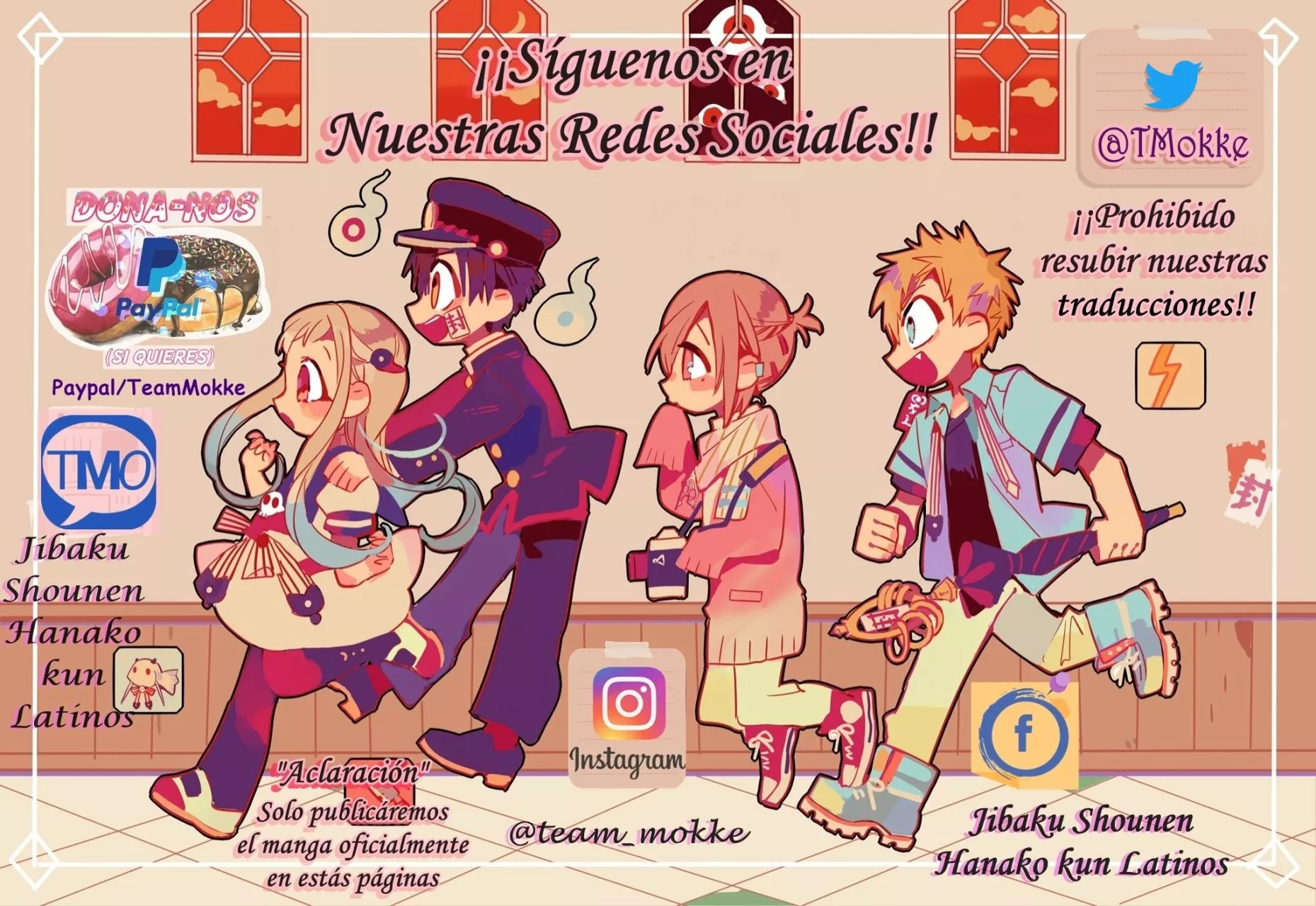 Página 15 — Jibaku Shounen Hanako-kun Capítulo 80.5