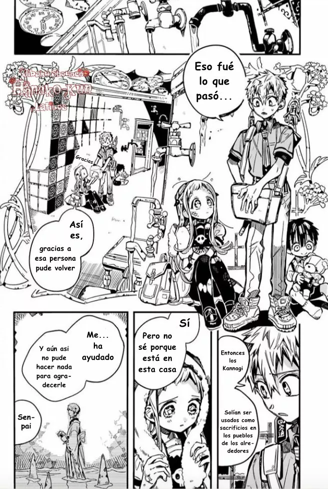 Página 12 — Jibaku Shounen Hanako-kun Capítulo 81