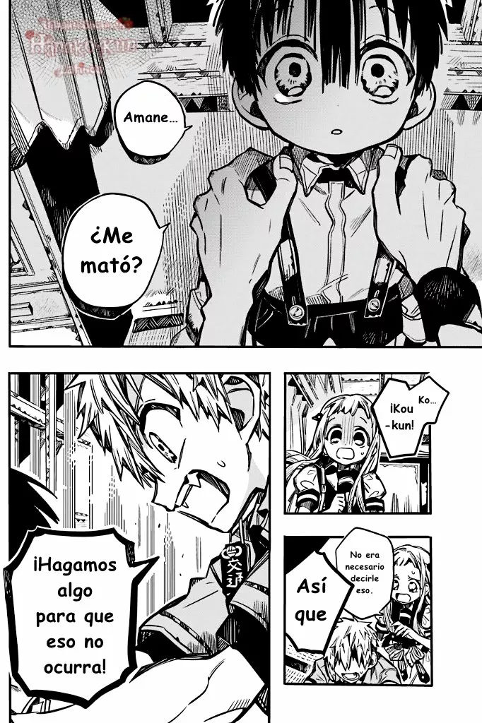 Página 9 — Jibaku Shounen Hanako-kun Capítulo 82