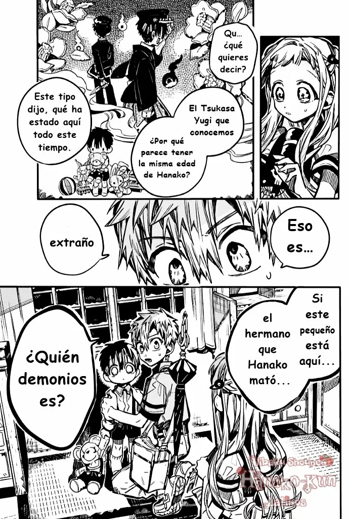Página 10 — Jibaku Shounen Hanako-kun Capítulo 82