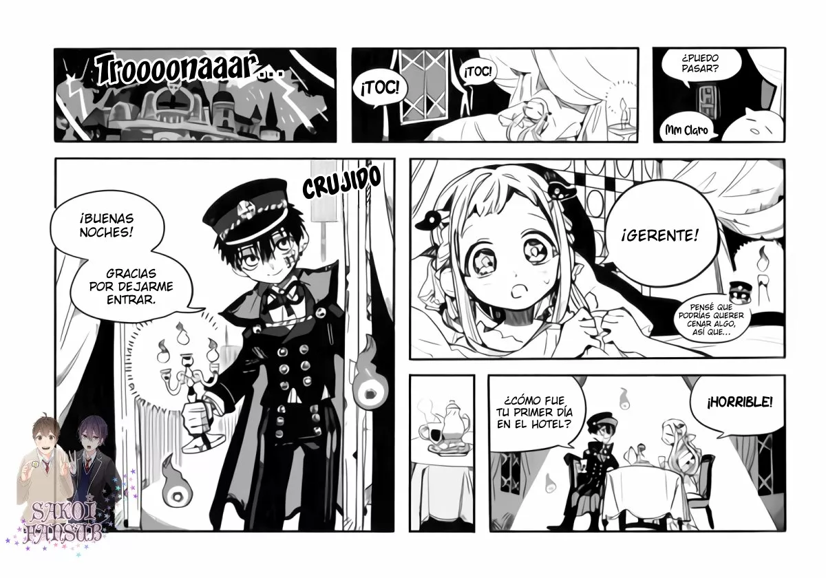 Página 35 — Jibaku Shounen Hanako-kun Capítulo 83.7