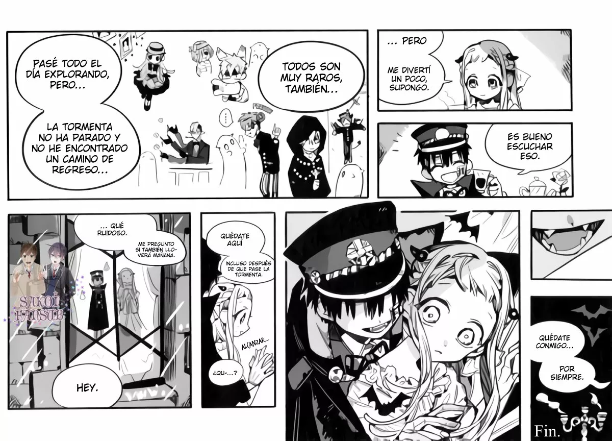Página 36 — Jibaku Shounen Hanako-kun Capítulo 83.7