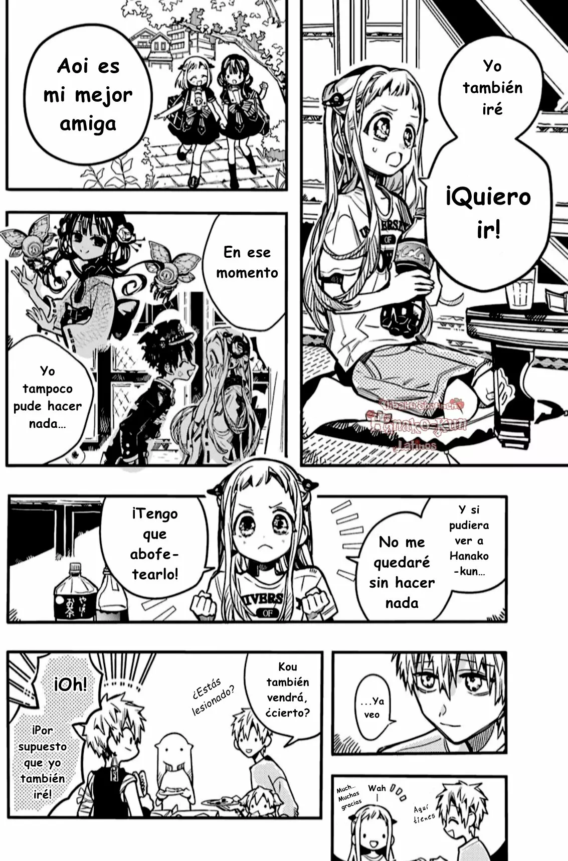 Página 18 — Jibaku Shounen Hanako-kun Capítulo 83